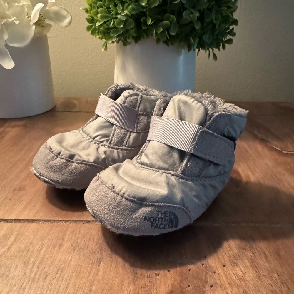 Baby North Face Booties!